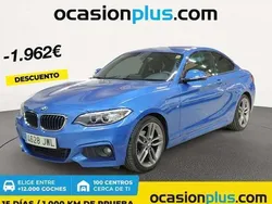 Azul Usado 2017 BMW 218 Coupe | 21.590 € (Un poco caro)
