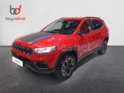 Rojo Usado 2022 Jeep Compass Trailhawk SUV | 21.990 € (Precio justo)