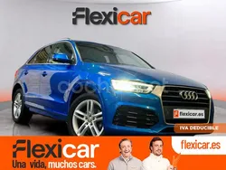Azul Usado 2018 Audi Q3 SUV | 23.490 € (Precio justo)