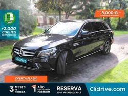 Negro Usado 2019 Mercedes C220 Familiar | 14.490 € (Super precio)