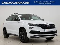 Blanco Usado 2021 Skoda Karoq SportLine SUV | 23.500 € (Precio justo)