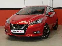 Rojo Usado 2021 Nissan Micra Acenta Utilitario | 10.500 € (Buen precio)