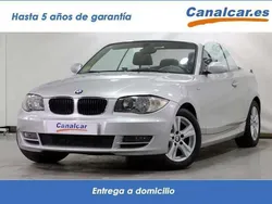 Plateado Usado 2009 BMW 120 Cabriolet Descapotable | 9706 € (Precio justo)