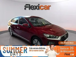 Rojo Usado 2021 Hyundai Ioniq Berlina | 16.490 € (Precio justo)