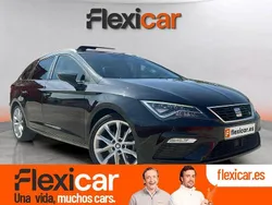 Negro Usado 2018 Seat Leon FR Familiar | 14.690 € (Precio justo)