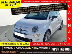 Blanco Usado 2017 Fiat 500 Lounge Utilitario | 7390 € (Precio justo)