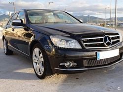 Negro Usado 2008 Mercedes C220 Avantgarde Berlina | 6950 € (Precio justo)