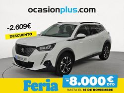 Blanco Usado 2020 Peugeot 2008 Allure SUV | 15.390 € (Precio justo)