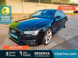 Negro Usado 2014 Audi A5 Cabriolet S-Line Descapotable | 15.990 € (Super precio)