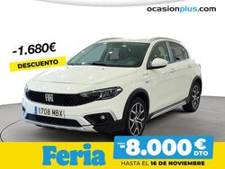 Blanco Usado 2022 Fiat Tipo Cross Berlina | 18.490 € (Un poco caro)