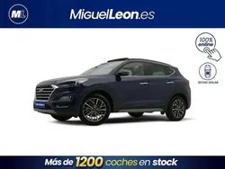 Azul Usado 2019 Hyundai Tucson SUV | 19.985 € (Precio justo)