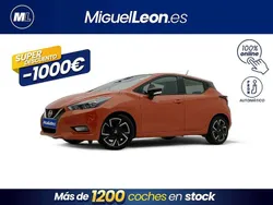 Naranja Usado 2021 Nissan Micra Utilitario | 14.485 € (Precio justo)