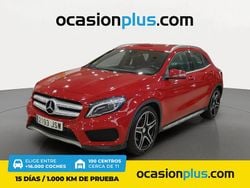Rojo Usado 2016 Mercedes GLA220 AMG line SUV | 17.990 € (Precio justo)