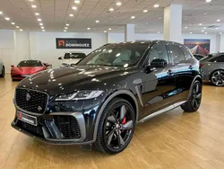 Negro Usado 2021 Jaguar F-Pace SVR SUV | 59.900 € (Precio justo)