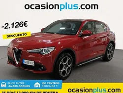 Rojo Usado 2018 Alfa Romeo Stelvio Super SUV | 21.264 € (Un poco caro)