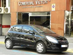 Negro Usado 2007 Opel Corsa Cosmo Utilitario | 6900 € (Un poco caro)