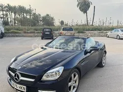 Azul Usado 2012 Mercedes SLK200 Descapotable | 18.000 € (Super precio)
