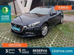 Negro Usado 2017 Mazda 3 Berlina | 11.990 € (Buen precio)