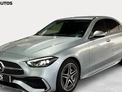 Gris Usado 2022 Mercedes C220 Berlina | 32.500 € (Precio justo)
