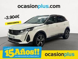 Blanco Usado 2021 Peugeot 3008 GT SUV | 22.850 € (Un poco caro)