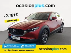 Rojo Usado 2021 Mazda CX-30 SUV | 24.000 € (Precio justo)