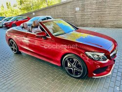 Rojo Usado 2017 Mercedes C300 Descapotable | 33.100 € (Precio justo)