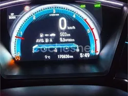 Gris / plata Usado 2018 Honda Civic Elegance Berlina | 14.000 € (Buen precio)