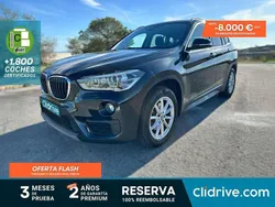 Negro Usado 2009 BMW X1 SUV | 16.590 €