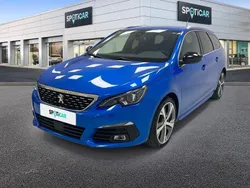 Azul Usado 2020 Peugeot 308 GT Familiar | 15.900 € (Precio justo)