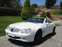 Blanco Usado 2004 Mercedes SL350 Descapotable | 17.900 € (Un poco caro)