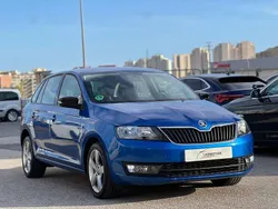 Azul Usado 2016 Skoda Rapid Active Utilitario | 9990 € (Precio justo)