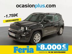 Negro Usado 2023 Jeep Renegade Limited SUV | 19.350 € (Precio justo)