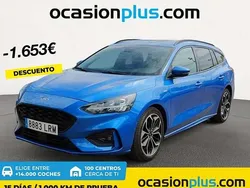 Azul Usado 2021 Ford Focus ST-Line Familiar | 16.082 € (Precio justo)