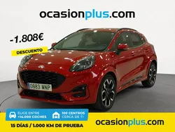 Rojo Usado 2024 Ford Puma Gen-E ST-Line X SUV | 19.890 € (Precio justo)