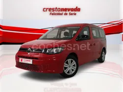 Rojo Usado 2024 VW Caddy Maxi Monovolumen | 28.400 € (Precio justo)