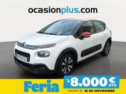 Blanco Usado 2017 Citroën C3 Feel Utilitario | 9190 € (Precio justo)