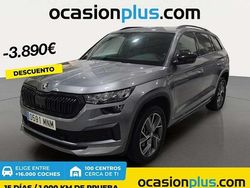 Gris Usado 2024 Skoda Kodiaq SportLine SUV | 33.910 € (Precio justo)