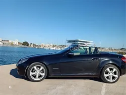 Negro Usado 2007 Mercedes SLK200 Descapotable | 8400 € (Un poco caro)