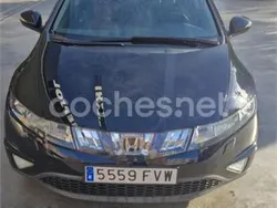 Negro Usado 2007 Honda Civic Executive Berlina | 7200 € (Buen precio)