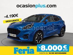 Azul Usado 2024 Ford Puma ST-Line X SUV | 21.890 € (Precio justo)