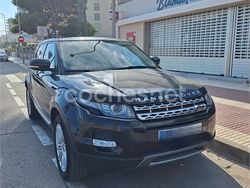 Negro Usado 2012 Land Rover Range Rover evoque Prestige SUV | 19.500 € (Un poco caro)