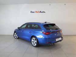 Azul Usado 2024 Seat Leon ST FR Familiar | 26.500 € (Precio justo)