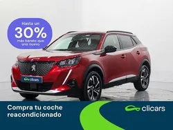 Rojo Usado 2022 Peugeot 2008 Allure SUV | 17.990 € (Precio justo)