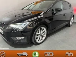 Negro Usado 2016 Seat Leon FR Utilitario | 16.490 € (Un poco caro)