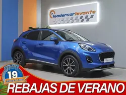 Azul Usado 2021 Ford Puma Titanium SUV | 16.300 € (Precio justo)