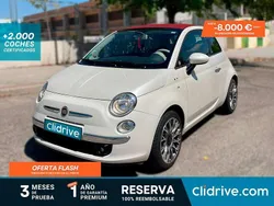 Blanco Usado 2010 Fiat 500 Lounge Utilitario | 8190 € (Precio justo)