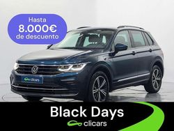 Azul Usado 2022 VW Tiguan Life SUV | 25.190 € (Super precio)