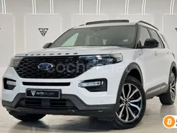 Blanco Usado 2021 Ford Explorer ST-Line SUV | 40.500 € (Precio justo)