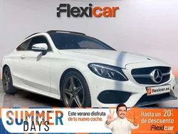 Blanco Usado 2017 Mercedes C220 Coupe | 25.890 € (Precio justo)