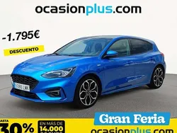 Azul Usado 2021 Ford Focus ST-Line Utilitario | 17.955 € (Un poco caro)